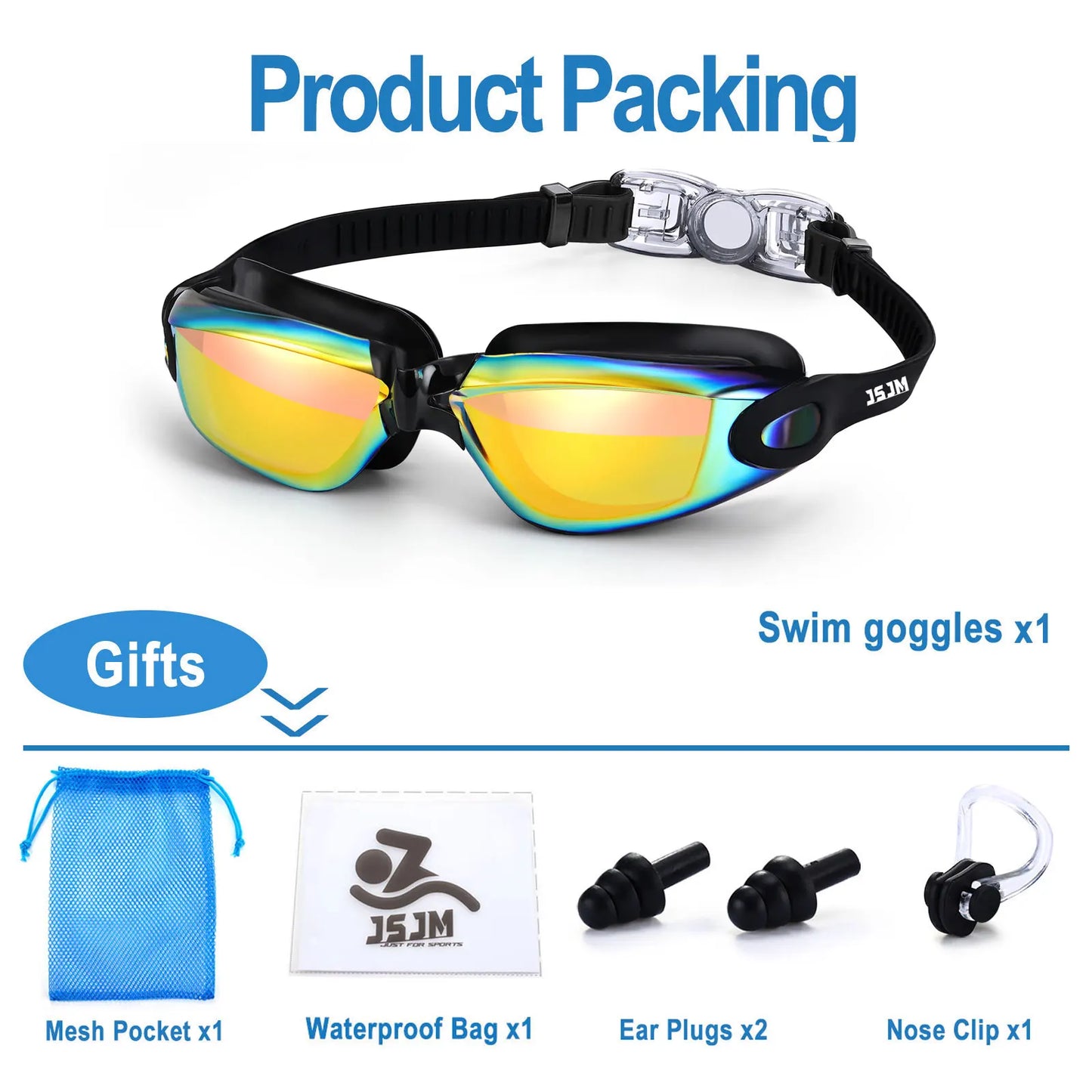 Pro Performance Swim Goggles