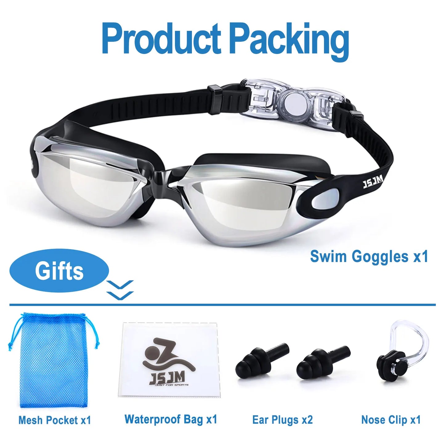 Pro Performance Swim Goggles