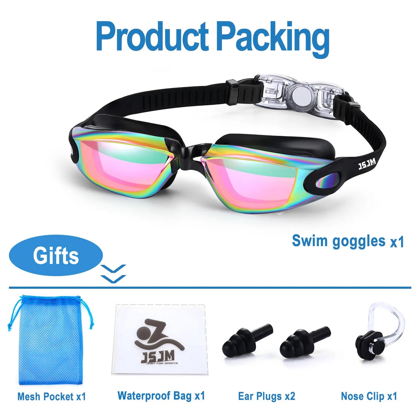 Pro Performance Swim Goggles